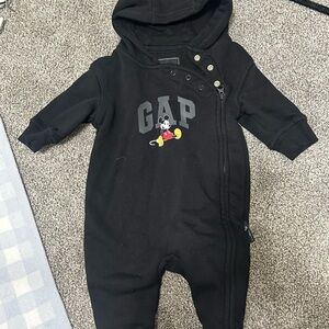 Disney Black Kids One Piece with Mickey Mouse